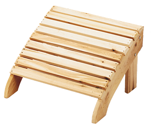 Appuie pied pour chaise de jardin