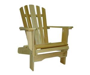 Chaise Adirondack de cèdre